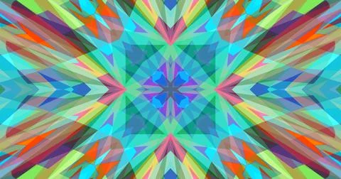 Pixels Abstract Geometric Pattern Background Pastel Color Symmetric Ilustração Stock