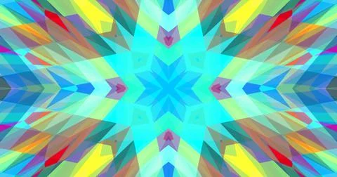 Pixels Abstract Geometric Pattern Background Pastel Color Symmetric Ilustração Stock