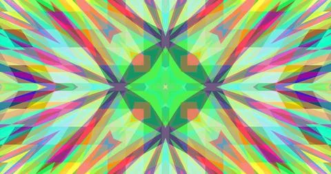 Pixels Abstract Geometric Pattern Background Pastel Color Symmetric Stock Illustration