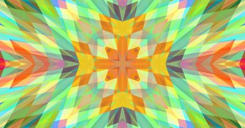 Pixels Abstract Geometric Pattern Background Pastel Color Symmetric Illustrazione stock