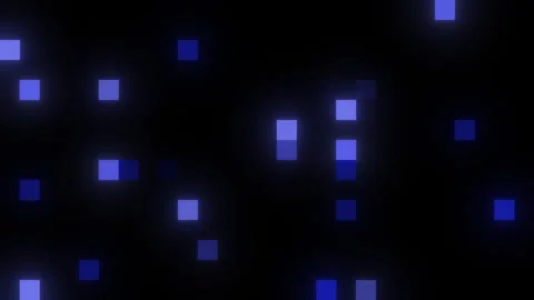 The pixels are scattered, dissolve. Pixel gradient Speed seamless loop. Pink Stock Footage 242509044