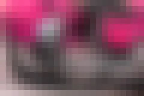 Pixels background pattern - abstract grid blur texture. Foto stock