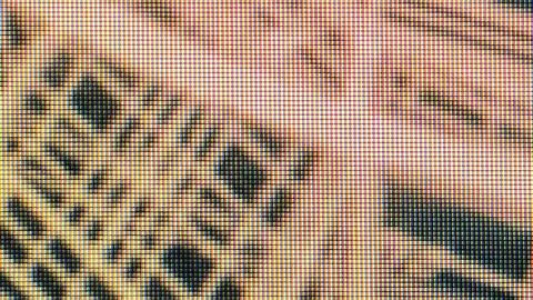 Pixels forming an abstract digital screen texture Stock Photos