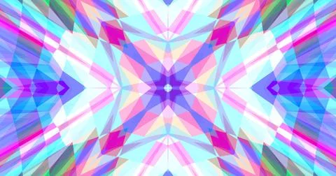 Pixels Geometric Pastel Color Pattern Background Symmetric Cute 스톡 일러스트