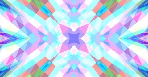 Pixels Geometric Pastel Color Pattern Background Symmetric Cute Ilustração Stock