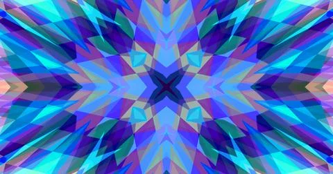 Pixels Geometric Pattern Background Pastel Color Symmetric Stock Illustration