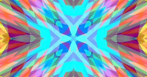 Pixels Geometric Pattern Background Pastel Color Symmetric Illustrazione stock