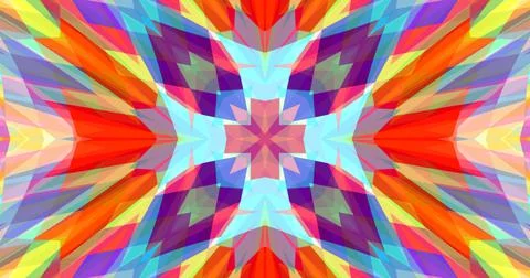 Pixels Geometric Pattern Background Pastel Color Symmetric Stock Illustration