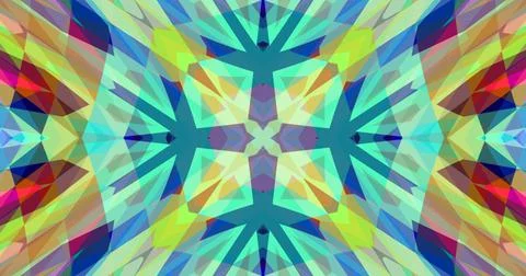 Pixels Geometric Pattern Background Pastel Color Symmetric Stock Illustration