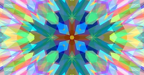 Pixels Geometric Pattern Background Pastel Color Symmetric Stock Illustration