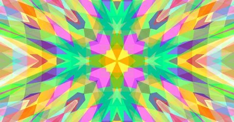 Pixels Geometric Pattern Background Pastel Color Symmetric Stock Illustration