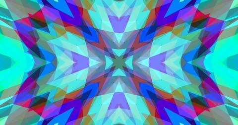 Pixels Geometric Pattern Background Pastel Color Symmetric Stock Illustration