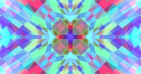 Pixels Geometric Pattern Background Pastel Color Symmetric Stock Illustration