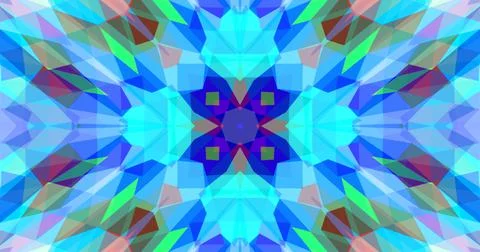 Pixels Geometric Pattern Background Pastel Color Symmetric 库存插图