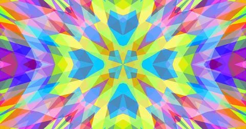 Pixels Geometric Pattern Background Pastel Color Symmetric Stock Illustration