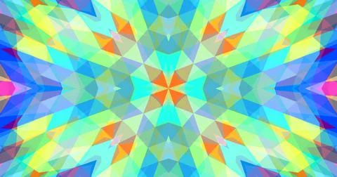 Pixels Geometric Pattern Background Pastel Color Symmetric Illustrazione stock