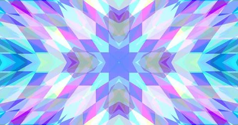 Pixels Geometric Pattern Background Pastel Color Symmetric 库存插图