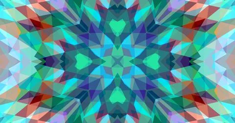 Pixels Geometric Pattern Background Pastel Color Symmetric Stock Illustration