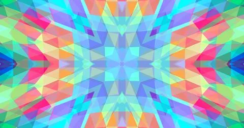 Pixels Geometric Pattern Background Pastel Color Symmetric Ilustração Stock