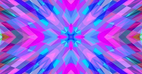 Pixels Geometric Pattern Background Pastel Color Symmetric Stock Illustration