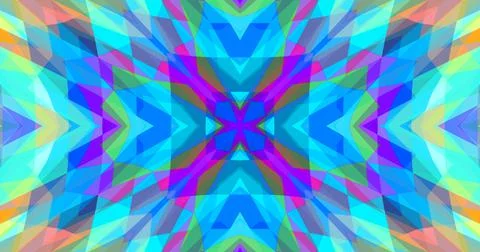 Pixels Geometric Pattern Background Pastel Color Symmetric Stock Illustration