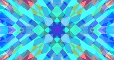 Pixels Geometric Pattern Background Pastel Color Symmetric Stock Illustration