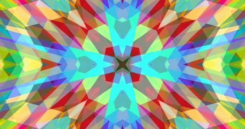 Pixels Geometric Pattern Background Pastel Color Symmetric Stock Illustration