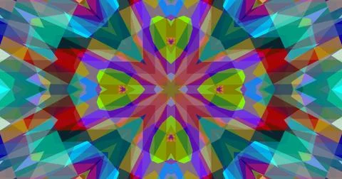 Pixels Geometric Pattern Background Pastel Color Symmetric 스톡 일러스트