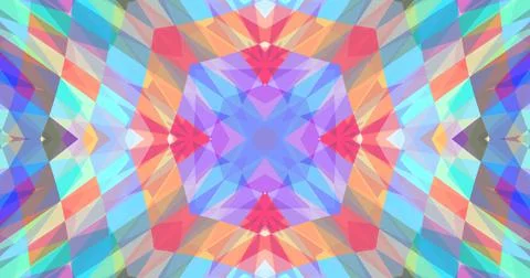 Pixels Geometric Pattern Background Pastel Color Symmetric Ilustração Stock