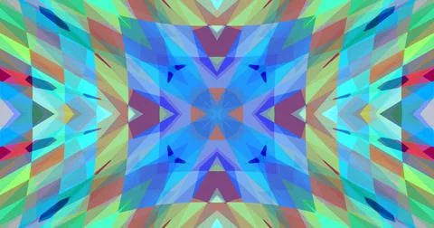 Pixels Geometric Pattern Background Pastel Color Symmetric Stock Illustration