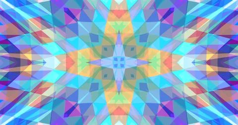 Pixels Geometric Pattern Background Pastel Color Symmetric Stock Illustration