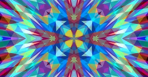 Pixels Geometric Pattern Background Pastel Color Symmetric Stock Illustration