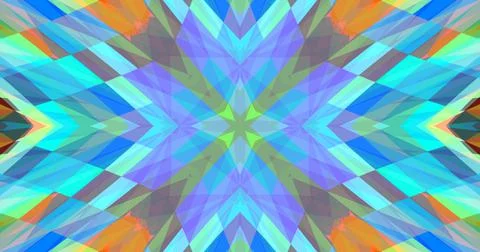 Pixels Geometric Pattern Background Pastel Color Symmetric Stock Illustration