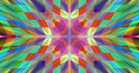 Pixels Geometric Pattern Background Pastel Color Symmetric Stock Illustration