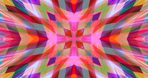 Pixels Geometric Pattern Background Pastel Color Symmetric Stock Illustration