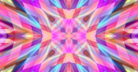 Pixels Geometric Pattern Background Pastel Color Symmetric Stock Illustration