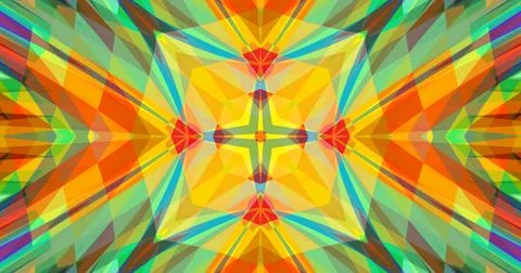 Pixels Geometric Pattern Background Pastel Color Symmetric Stock Illustration