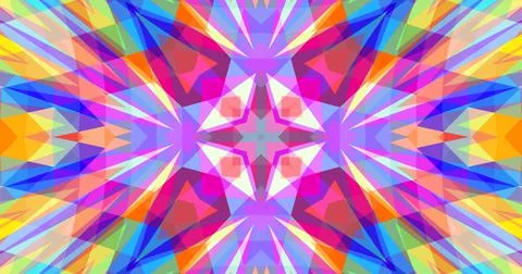 Pixels Geometric Pattern Background Pastel Color Symmetric Stock Illustration