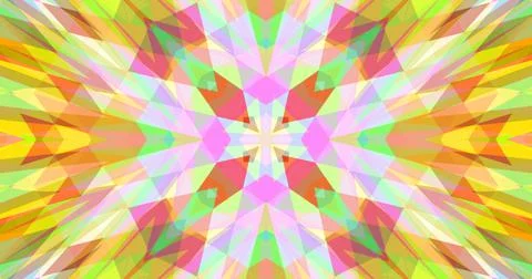 Pixels Geometric Pattern Background Pastel Color Symmetric Illustrazione stock