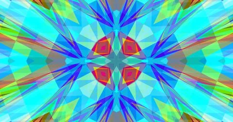 Pixels Geometric Pattern Background Pastel Color Symmetric Stock Illustration