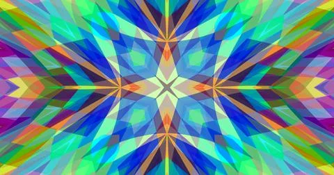 Pixels Geometric Pattern Background Pastel Color Symmetric Stock Illustration