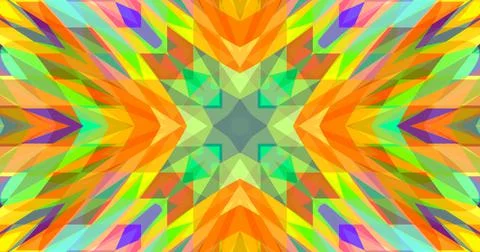 Pixels Geometric Pattern Background Pastel Color Symmetric 스톡 일러스트