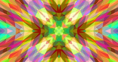 Pixels Geometric Pattern Background Pastel Color Symmetric Stock Illustration