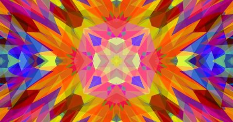 Pixels Geometric Pattern Background Pastel Color Symmetric Stock Illustration