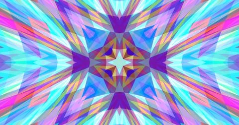 Pixels Geometric Pattern Background Pastel Color Symmetric Ilustração Stock