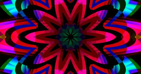 Pixels Geometric Pattern Background Pastel Color Symmetric Stock Illustration