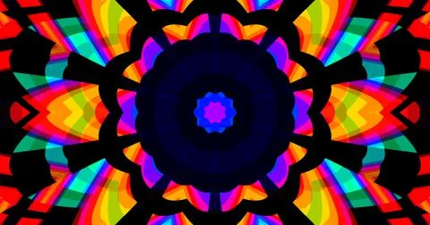 Pixels Geometric Pattern Background Pastel Color Symmetric Stock Illustration