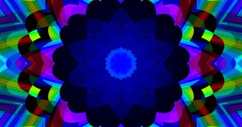 Pixels Geometric Pattern Background Pastel Color Symmetric Stock Illustration