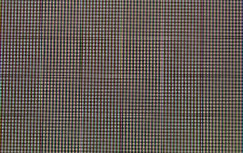 Pixels in the macro scale of the liquid crystal screen Stock Photos