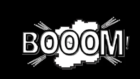 Pixels Pop Bubbles Stock Footage 122848295